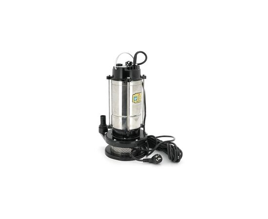 Погружной насос Voltronic 1100W, 220V, до 2.5 м³/ч, подъем до 25 м, 25мм, INOX, 410х195х225 мм, 11.180 кг. + переходник (YT-P-1100-25)