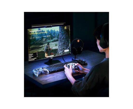 Настольная лампа Baseus на монітор i-wok Series USB Asymmetric Light Source Screen Hanging Light (fighting) Pro Black (DGIWK-P01), изображение 7 Настольная лампа Baseus на монітор i-wok Series USB Asymmetric Light Source Screen Hanging Light (fighting) Pro Black (DGIWK-P01), изображение 7