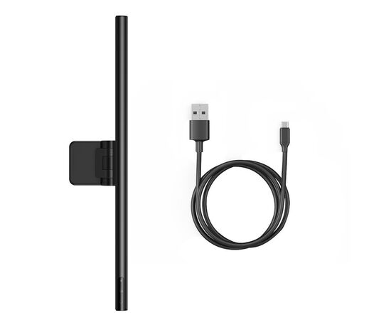 Настольная лампа Baseus на монітор i-wok Series USB Asymmetric Light Source Screen Hanging Light (Youth) Black (DGIWK-B01), изображение 4 Настольная лампа Baseus на монітор i-wok Series USB Asymmetric Light Source Screen Hanging Light (Youth) Black (DGIWK-B01), изображение 4