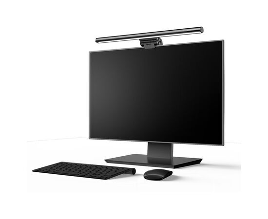 Настольная лампа Baseus на монітор i-wok Series USB Asymmetric Light Source Screen Hanging Light (Youth) Black (DGIWK-B01), изображение 8 Настольная лампа Baseus на монітор i-wok Series USB Asymmetric Light Source Screen Hanging Light (Youth) Black (DGIWK-B01), изображение 8