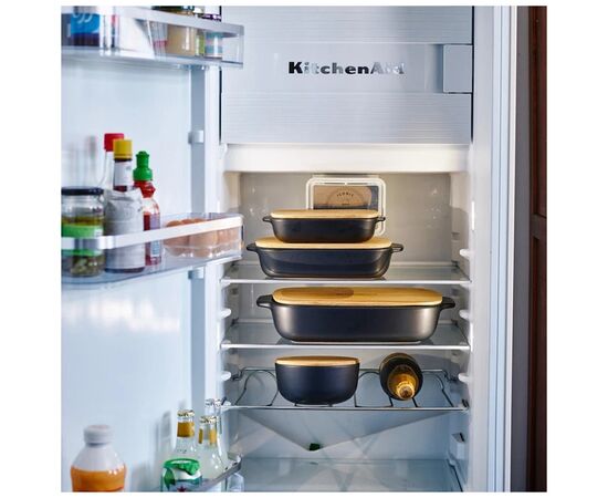 Форма для выпечки KitchenAid Matte Oven-to-table, керамогранітна, Medium, 31x18.5x6 см (CC004969-001), изображение 5 Форма для выпечки KitchenAid Matte Oven-to-table, керамогранітна, Medium, 31x18.5x6 см (CC004969-001), изображение 5