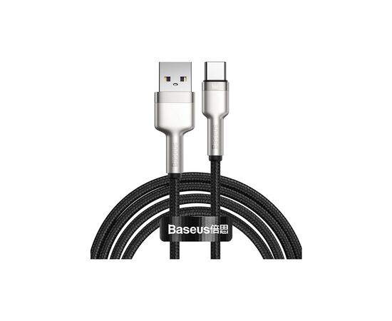 Дата кабель USB-C to USB-C 2.0m 66W metal Baseus (CAKF000201) Дата кабель USB-C to USB-C 2.0m 66W metal Baseus (CAKF000201)