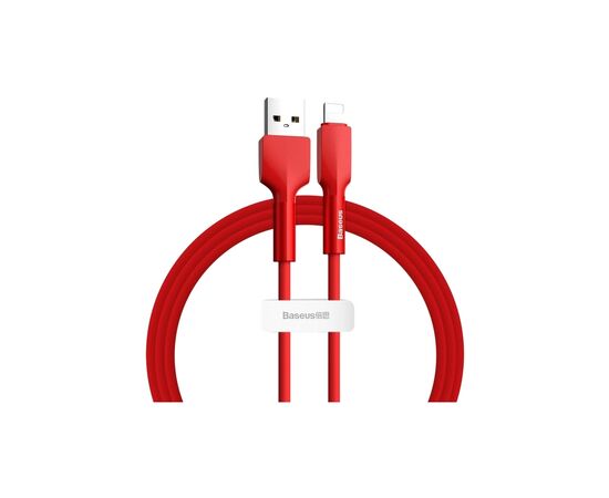 Дата кабель USB 2.0 AM to Lightning 1.0m red Baseus (CALGJ-09) Дата кабель USB 2.0 AM to Lightning 1.0m red Baseus (CALGJ-09)