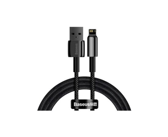 Дата кабель USB 2.0 AM to Lightning 1.0m 2.4A black Baseus (CALWJ-01) Дата кабель USB 2.0 AM to Lightning 1.0m 2.4A black Baseus (CALWJ-01)