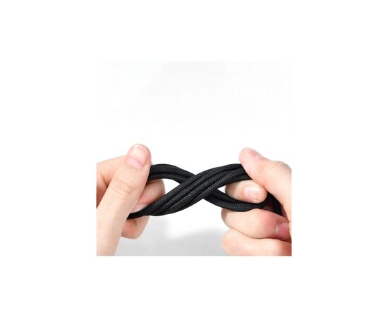 Дата кабель USB 2.0 AM to USB-C 2.0m 100W black Baseus (CAWJ000101), зображення 8 Дата кабель USB 2.0 AM to USB-C 2.0m 100W black Baseus (CAWJ000101), зображення 8