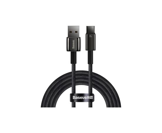 Дата кабель USB 2.0 AM to USB-C 2.0m 100W black Baseus (CAWJ000101)