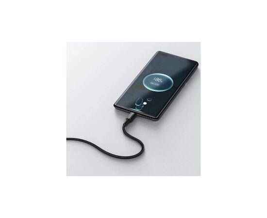 Дата кабель USB 2.0 AM to USB-C 1.0m 100W black Baseus (CAWJ000001), зображення 10 Дата кабель USB 2.0 AM to USB-C 1.0m 100W black Baseus (CAWJ000001), зображення 10