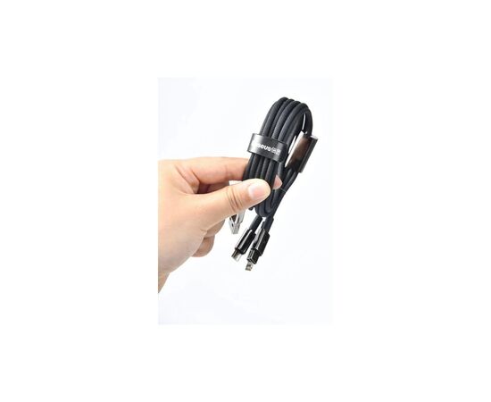 Дата кабель USB 2.0 AM to USB-C 1.0m 100W black Baseus (CAWJ000001), зображення 12 Дата кабель USB 2.0 AM to USB-C 1.0m 100W black Baseus (CAWJ000001), зображення 12