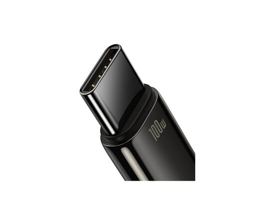 Дата кабель USB 2.0 AM to USB-C 1.0m 100W black Baseus (CAWJ000001), зображення 2 Дата кабель USB 2.0 AM to USB-C 1.0m 100W black Baseus (CAWJ000001), зображення 2