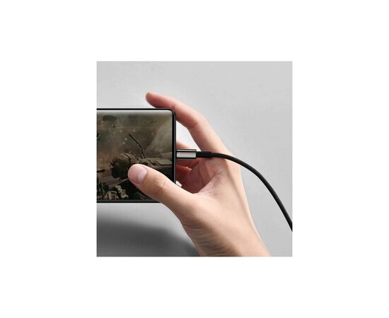 Дата кабель USB 2.0 AM to USB-C 1.0m 100W black Baseus (CAWJ000001), зображення 7 Дата кабель USB 2.0 AM to USB-C 1.0m 100W black Baseus (CAWJ000001), зображення 7