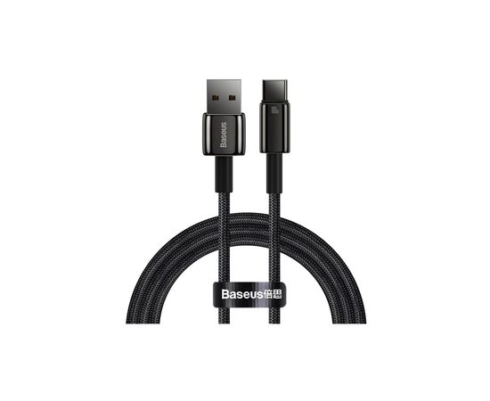 Дата кабель USB 2.0 AM to USB-C 1.0m 100W black Baseus (CAWJ000001)