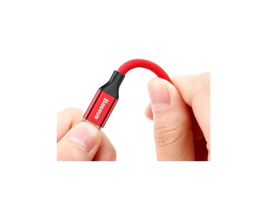 Дата кабель USB 2.0 AM to Lightning 1.8m red Baseus (CALYW-A09), зображення 5 Дата кабель USB 2.0 AM to Lightning 1.8m red Baseus (CALYW-A09), зображення 5