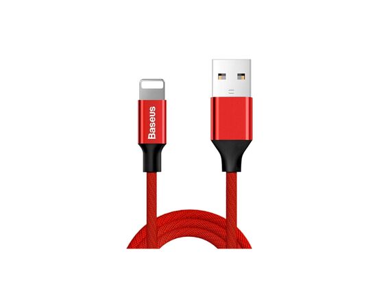 Дата кабель USB 2.0 AM to Lightning 1.8m red Baseus (CALYW-A09) Дата кабель USB 2.0 AM to Lightning 1.8m red Baseus (CALYW-A09)