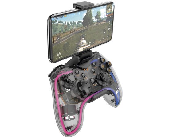Геймпад Havit HV-G180BT RGB Transparent (HV-G180BT), зображення 2 Геймпад Havit HV-G180BT RGB Transparent (HV-G180BT), зображення 2