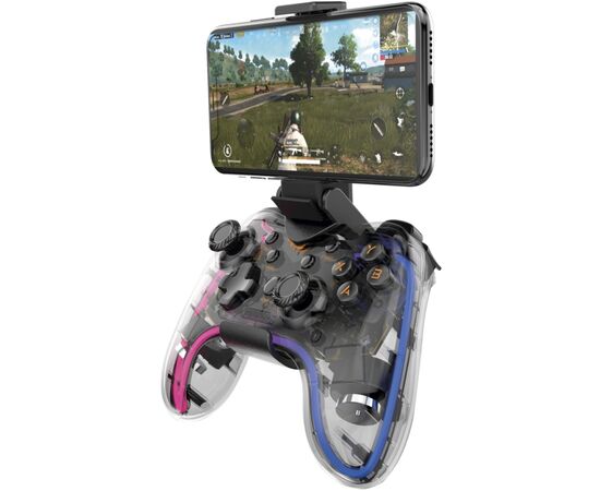 Геймпад Havit HV-G180BT RGB Transparent (HV-G180BT), зображення 3 Геймпад Havit HV-G180BT RGB Transparent (HV-G180BT), зображення 3