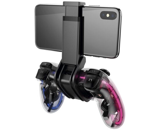 Геймпад Havit HV-G180BT RGB Transparent (HV-G180BT), зображення 5 Геймпад Havit HV-G180BT RGB Transparent (HV-G180BT), зображення 5