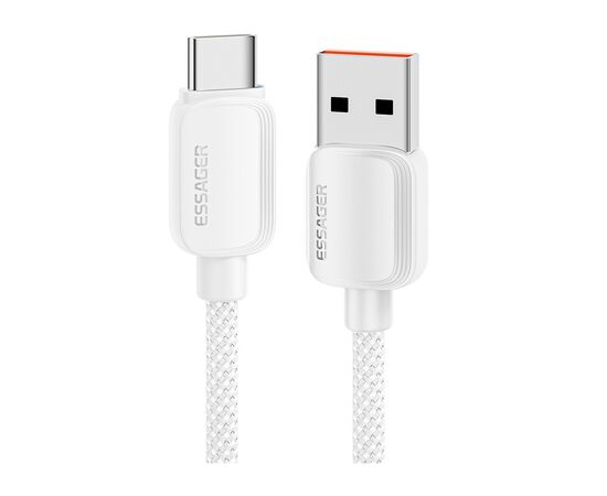 Дата кабель USB 2.0 AM to USB-C 2.0m 100W white Essager (EXC7A-WLA02-P) Дата кабель USB 2.0 AM to USB-C 2.0m 100W white Essager (EXC7A-WLA02-P)