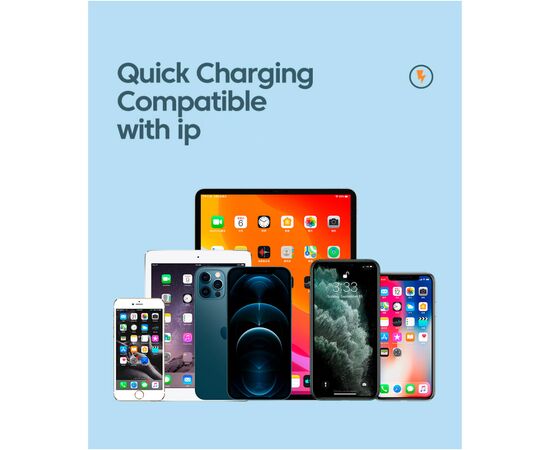 Дата кабель USB-C to Lightning 1.0m 3A purple Essager (EXCTL-CH05), изображение 8 Дата кабель USB-C to Lightning 1.0m 3A purple Essager (EXCTL-CH05), изображение 8