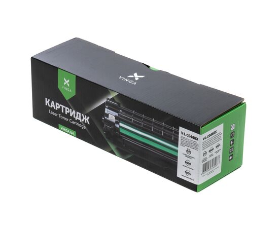Картридж Vinga CANON 046H Black /CF410X Universal, 6.6K (V-L-C046BX), изображение 2 Картридж Vinga CANON 046H Black /CF410X Universal, 6.6K (V-L-C046BX), изображение 2