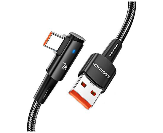 Дата кабель USB 2.0 AM to USB-C 3.0m 100W black Essager (EXCWT7A-CGC01-P) Дата кабель USB 2.0 AM to USB-C 3.0m 100W black Essager (EXCWT7A-CGC01-P)