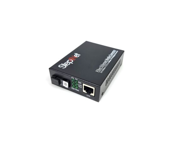 Медиаконвертер 10/100Base-TX to 100Base-FX, SM, 1310nm, SC/PC, 20км Step4Net (MC-R-0,1-1SM-1310nm-20-LFP) Медиаконвертер 10/100Base-TX to 100Base-FX, SM, 1310nm, SC/PC, 20км Step4Net (MC-R-0,1-1SM-1310nm-20-LFP)