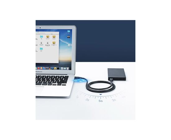 Дата кабель USB 2.0 AM/AM 0.5m US102 black Ugreen (10308), изображение 8 Дата кабель USB 2.0 AM/AM 0.5m US102 black Ugreen (10308), изображение 8