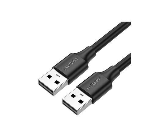 Дата кабель USB 2.0 AM/AM 2.0m US102 black Ugreen (10311) Дата кабель USB 2.0 AM/AM 2.0m US102 black Ugreen (10311)