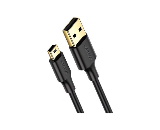 Дата кабель USB 2.0 AM to Mini 5P 2.0m US132 black Ugreen (30472) Дата кабель USB 2.0 AM to Mini 5P 2.0m US132 black Ugreen (30472)