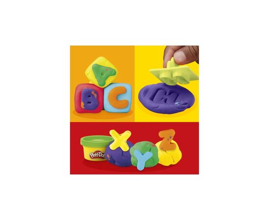 Набор для творчества Hasbro Play-Doh Основи E8532 Fundamentals letters (Play-Doh Основи E8532 Fundamentals lette), изображение 5 Набор для творчества Hasbro Play-Doh Основи E8532 Fundamentals letters (Play-Doh Основи E8532 Fundamentals lette), изображение 5