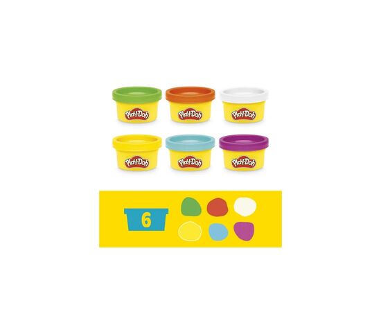 Набор для творчества Hasbro Play-Doh Основи E8533 Fundamentals numbe (E8530_E8533), изображение 3 Набор для творчества Hasbro Play-Doh Основи E8533 Fundamentals numbe (E8530_E8533), изображение 3