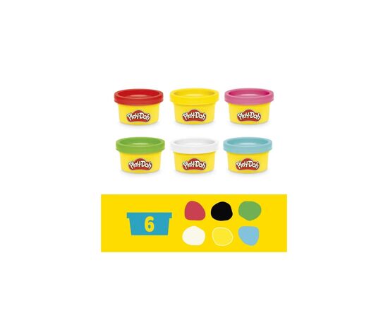 Набор для творчества Hasbro Play-Doh Основи E8535 Fundamentals anima (E8530_E8535), изображение 3 Набор для творчества Hasbro Play-Doh Основи E8535 Fundamentals anima (E8530_E8535), изображение 3