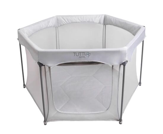 Детский манеж Tutti Bambini Hexa серый (511800/GR), изображение 2 Детский манеж Tutti Bambini Hexa серый (511800/GR), изображение 2