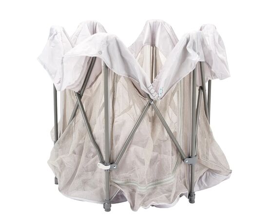 Детский манеж Tutti Bambini Hexa серый (511800/GR), изображение 4 Детский манеж Tutti Bambini Hexa серый (511800/GR), изображение 4
