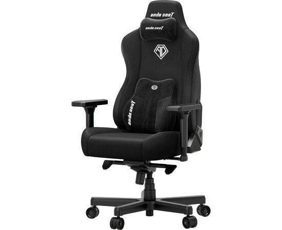 Кресло игровое AndaSeat Kaiser 3E Fabric XL Black (AD23YC-XL-09-B-CF-B01), изображение 3 Кресло игровое AndaSeat Kaiser 3E Fabric XL Black (AD23YC-XL-09-B-CF-B01), изображение 3