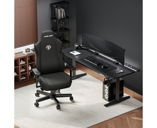 Кресло игровое AndaSeat Kaiser 3E Fabric XL Black (AD23YC-XL-09-B-CF-B01), изображение 9 Кресло игровое AndaSeat Kaiser 3E Fabric XL Black (AD23YC-XL-09-B-CF-B01), изображение 9
