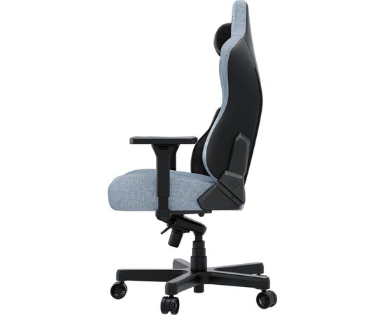 Кресло игровое AndaSeat Kaiser 3E Fabric XL Gray/Blue (AD23YC-XL-09-T-CF-T01), изображение 5 Кресло игровое AndaSeat Kaiser 3E Fabric XL Gray/Blue (AD23YC-XL-09-T-CF-T01), изображение 5