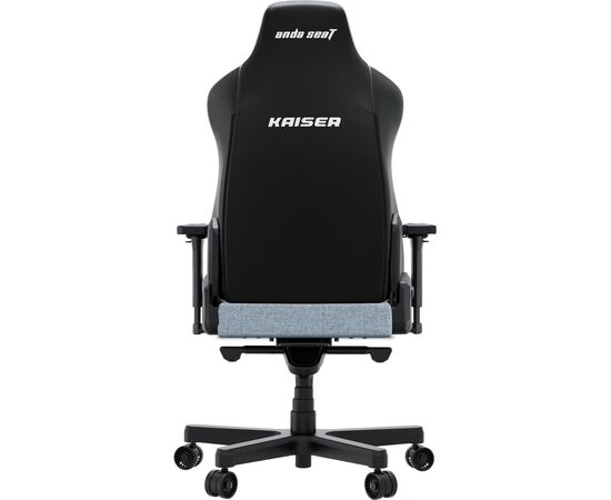 Кресло игровое AndaSeat Kaiser 3E Fabric XL Gray/Blue (AD23YC-XL-09-T-CF-T01), изображение 6 Кресло игровое AndaSeat Kaiser 3E Fabric XL Gray/Blue (AD23YC-XL-09-T-CF-T01), изображение 6