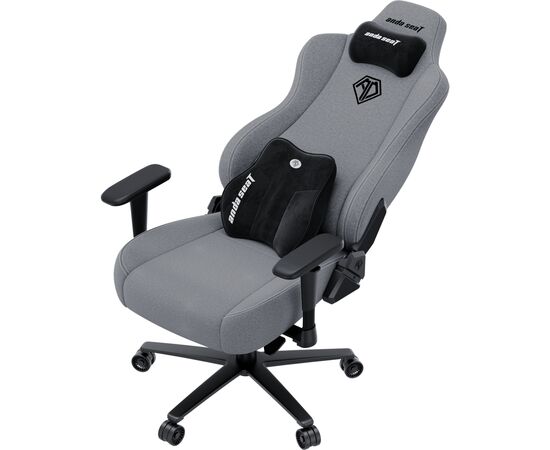 Кресло игровое AndaSeat Novis Plus Fabric XL Grey (AD23YC-XL-01-G-F-G04), изображение 8 Кресло игровое AndaSeat Novis Plus Fabric XL Grey (AD23YC-XL-01-G-F-G04), изображение 8