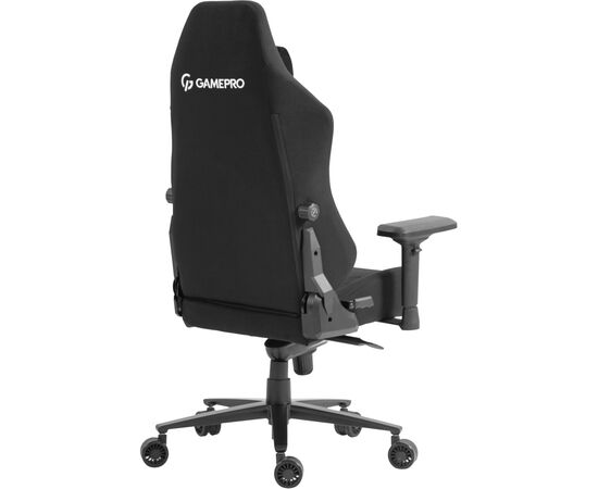 Кресло игровое GamePro GC775B Fabric Black (GC775B), изображение 5 Кресло игровое GamePro GC775B Fabric Black (GC775B), изображение 5