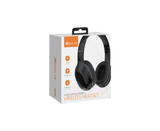 Наушники Xtrike ME HD-215BK Wireless Black (HD-215BK), изображение 4 Наушники Xtrike ME HD-215BK Wireless Black (HD-215BK), изображение 4