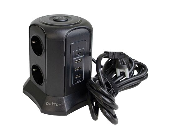 Сетевой фильтр питания Patron SP-1663-USBT (EXT-PN-SP-1663-USBT) Сетевой фильтр питания Patron SP-1663-USBT (EXT-PN-SP-1663-USBT)