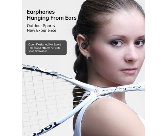 Наушники Choetech Open-ear з LED дисплеєм Black (BH-T25-BK), изображение 5 Наушники Choetech Open-ear з LED дисплеєм Black (BH-T25-BK), изображение 5