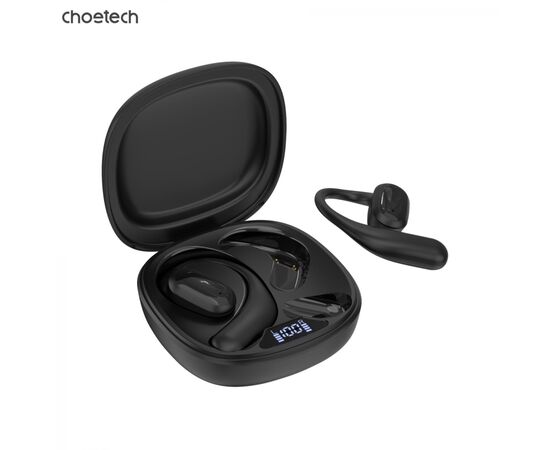 Наушники Choetech Open-ear з LED дисплеєм Black (BH-T25-BK) Наушники Choetech Open-ear з LED дисплеєм Black (BH-T25-BK)