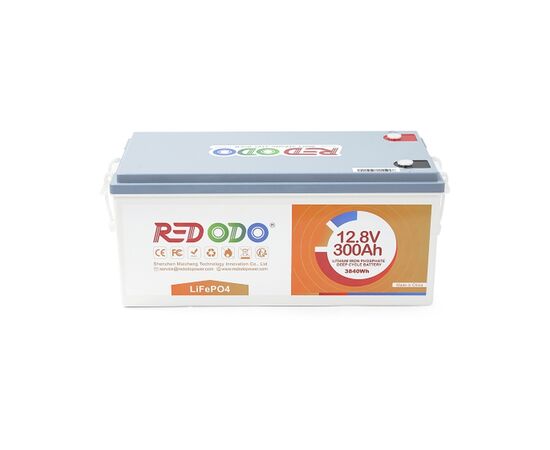 Батарея LiFePo4 Redodo 12.8V 300Ah , 3840Wh (Redodo-12.8V300), изображение 2 Батарея LiFePo4 Redodo 12.8V 300Ah , 3840Wh (Redodo-12.8V300), изображение 2