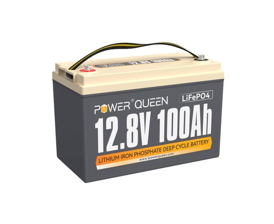 Батарея LiFePo4 Power Queen 12.8V 100Ah (PowerQueen-128V100Ah-H19) Батарея LiFePo4 Power Queen 12.8V 100Ah (PowerQueen-128V100Ah-H19)