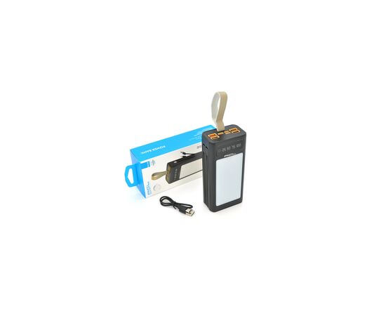 Батарея универсальная ACL 30000mAh, LIGHTER, Type-C + Lighting, Black (PW-85B), изображение 3 Батарея универсальная ACL 30000mAh, LIGHTER, Type-C + Lighting, Black (PW-85B), изображение 3