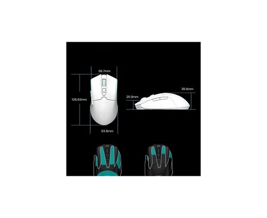 Мышка Thunderobot ML602 SE Dual Mode wireless (ML602SE), изображение 7 Мышка Thunderobot ML602 SE Dual Mode wireless (ML602SE), изображение 7