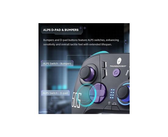 Геймпад Thunderobot G50S Tri-mode (G50S), изображение 4 Геймпад Thunderobot G50S Tri-mode (G50S), изображение 4