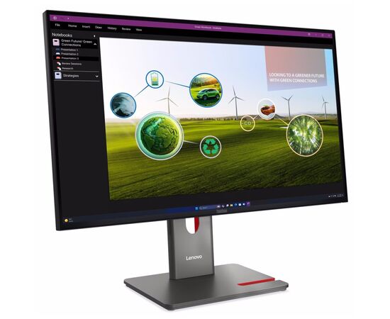 Монитор Lenovo P27Q-40 (64A7GAT6UA), изображение 2 Монитор Lenovo P27Q-40 (64A7GAT6UA), изображение 2