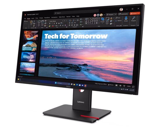 Монитор Lenovo T27QD-40 (64AAGAT2UA), изображение 3 Монитор Lenovo T27QD-40 (64AAGAT2UA), изображение 3